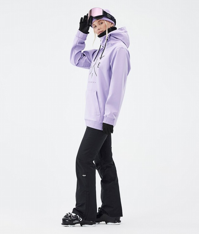 Women Dope Yeti W Ski Jackets Purple | MJANZYC-82