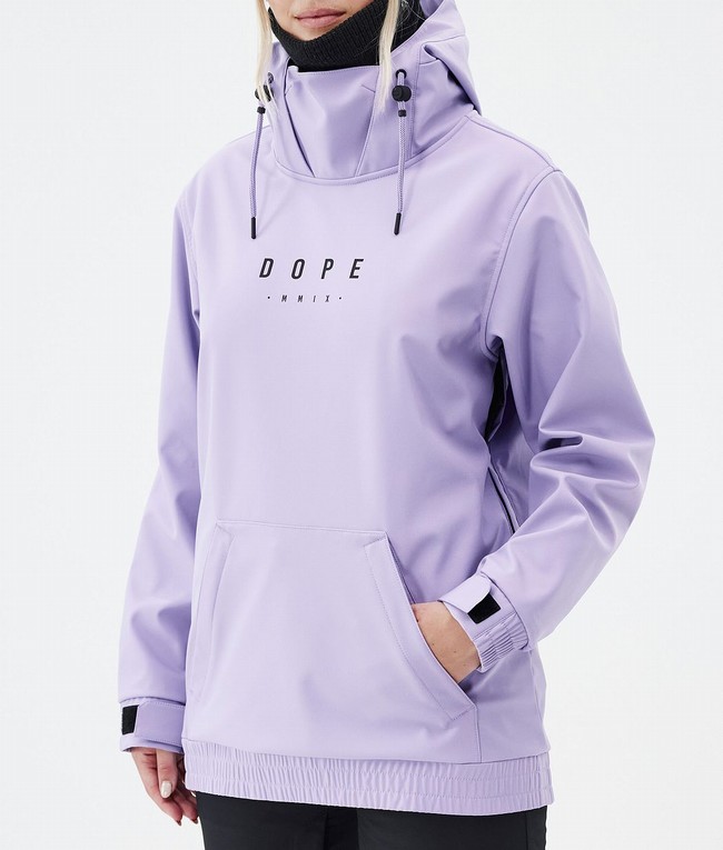 Women Dope Yeti W Ski Jackets Purple | WYRQUNB-18