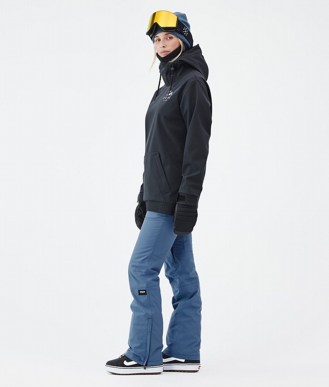 Women Dope Yeti W Snowboard Jackets Black | QOYSWNG-47