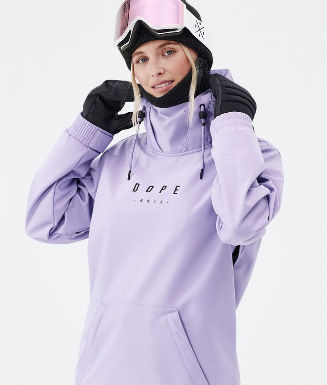 Women Dope Yeti W Snowboard Jackets Purple | XFYCEUJ-68