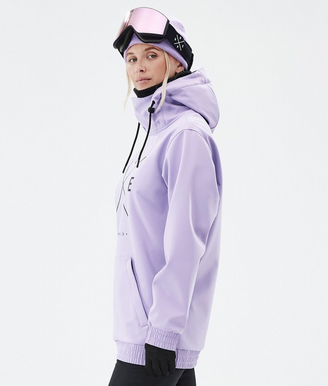 Women Dope Yeti W Snowboard Jackets Purple | VZPHLGC-69