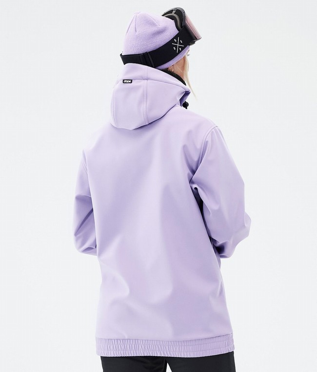 Women Dope Yeti W Snowboard Jackets Purple | VZPHLGC-69