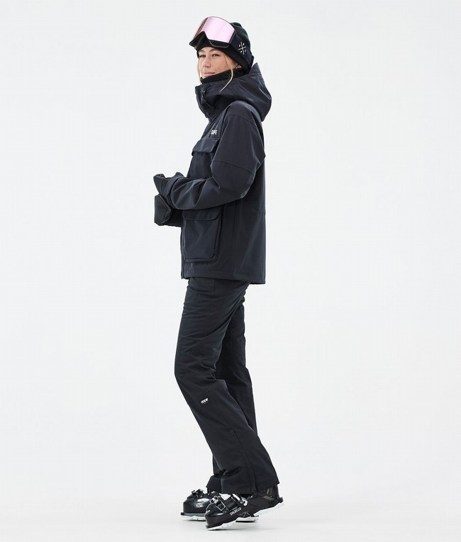 Women Dope Zenith W Ski Jackets Black | VXAWPTL-06