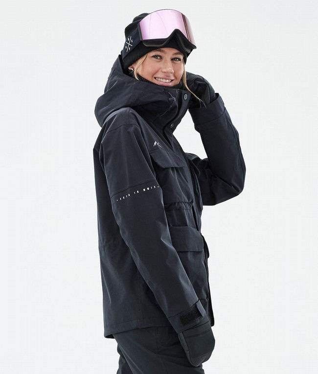 Women Dope Zenith W Ski Jackets Black | VXAWPTL-06