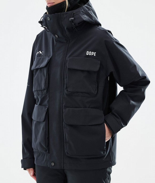 Women Dope Zenith W Ski Jackets Black | VXAWPTL-06