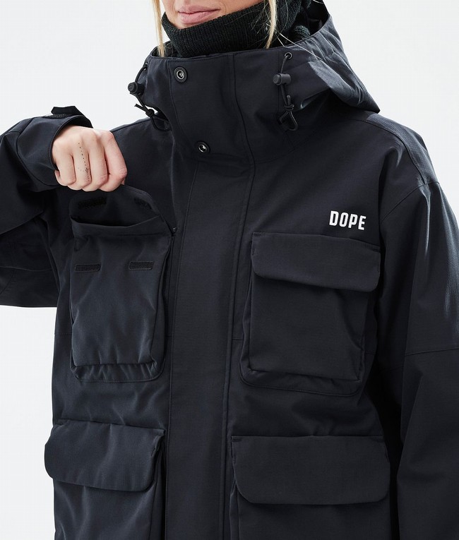 Women Dope Zenith W Ski Jackets Black | VXAWPTL-06