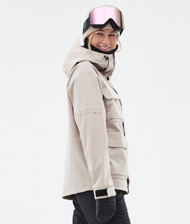 Women Dope Zenith W Ski Jackets Brown | RALIFCP-59