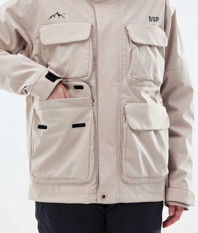 Women Dope Zenith W Ski Jackets Brown | RALIFCP-59